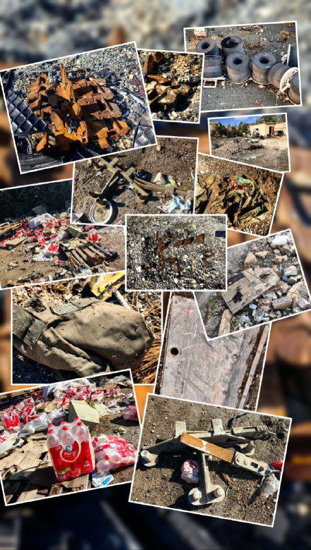 بقايا دبابات الاحتلال ومخلّفات جنوده بعد معارك المقاومة في بلدة…