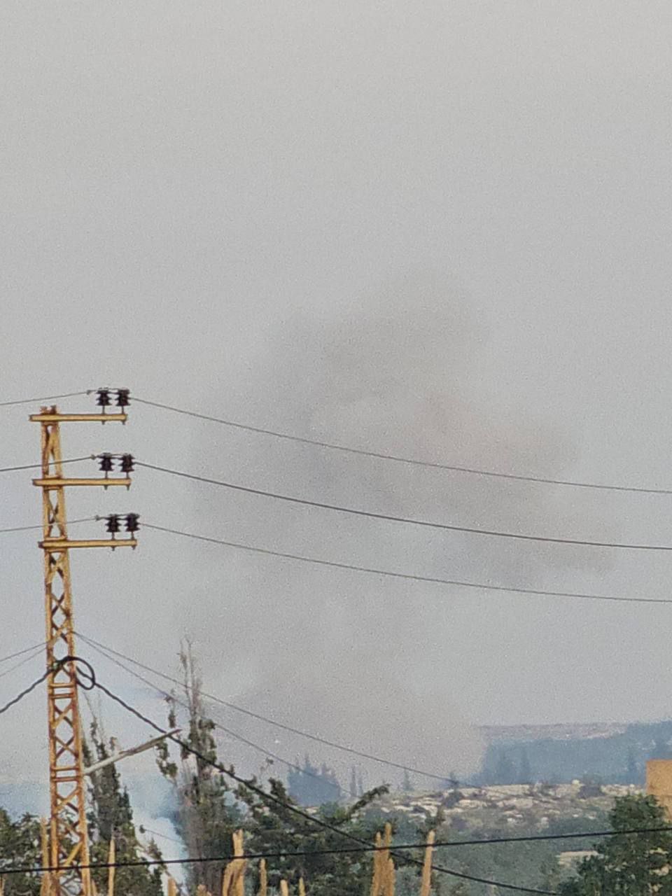 الأصوات التي تسمع في مدينة صور جنوبي لبنان هي تفجيرات…