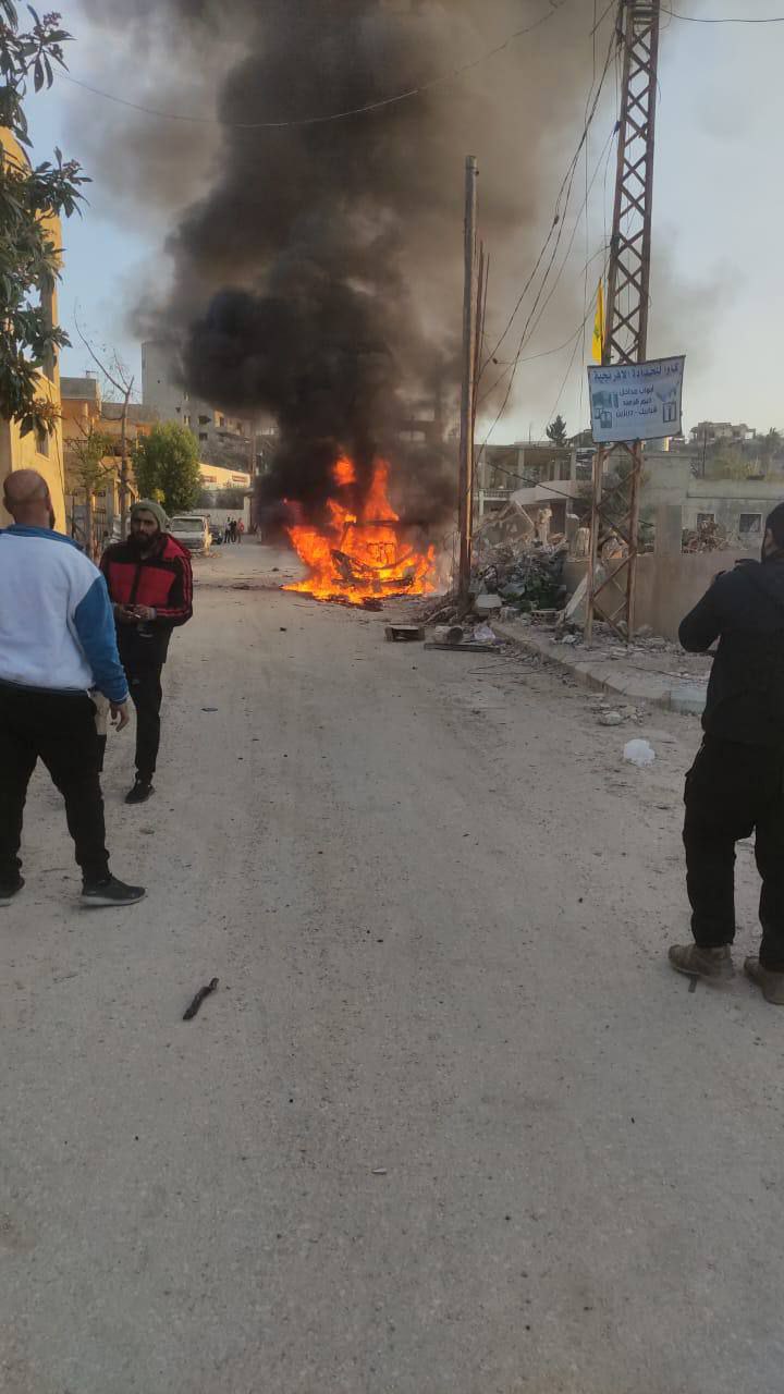 عاجل || غارة من مُسيّرة صهيونية استهدفت سيارة في بلدة…