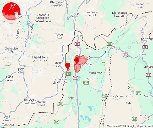 عاجل | صافرات الإنذار تدوي في “كريات شمونة” وموقع “المنارة”…