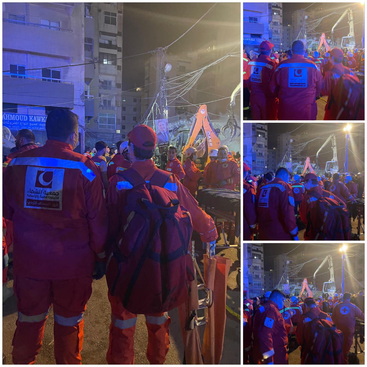 واكبت جمعية الشفاء للخدمات الطبية والإنسانية، عمليات البحث ورفع الأنقاض…