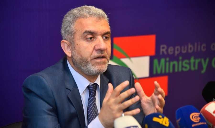 وزير العمل في الحكومة اللبنانية مصطفى بيرم بعد توغل قوات…