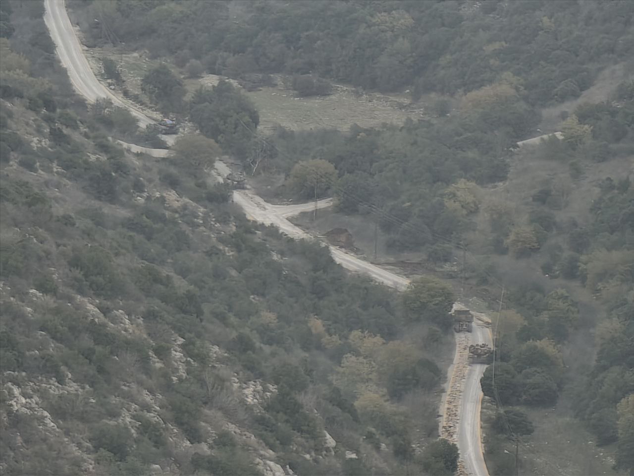 مراسل المنار : القوة الاسرائيلية المُعادية التي توغلت باتجاه وادي…