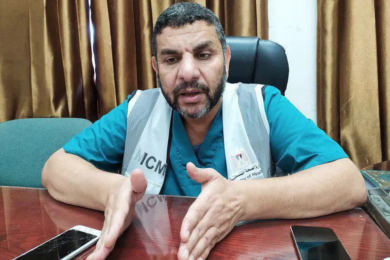 مدير المستشفيات الميدانية بوزارة الصحة في غزة مروان الهمص:

 نحتاج…