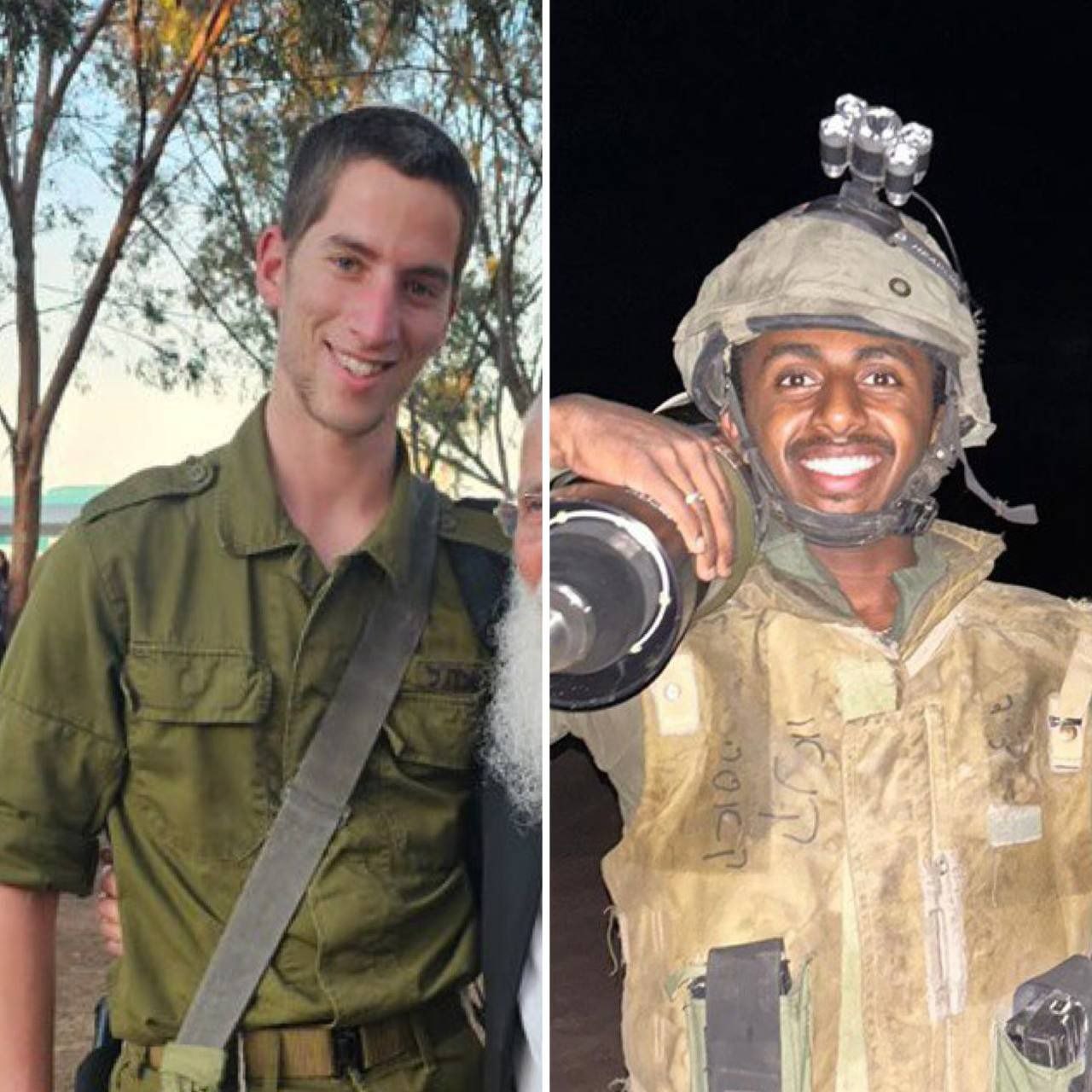 صور الجنود الثلاثة القتلى، الذين قُتلوا في انفجار عبوة ناسفة…