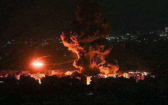 غارات للعدو غارة على مرتفعات جنتا بالبقاع شرقي لبنان