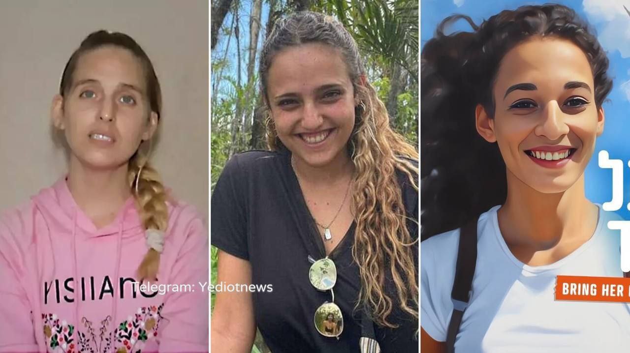 🔴 صور الأسيرات لدى كتائب القسام، المقرر الإفراج عنهن اليوم،…