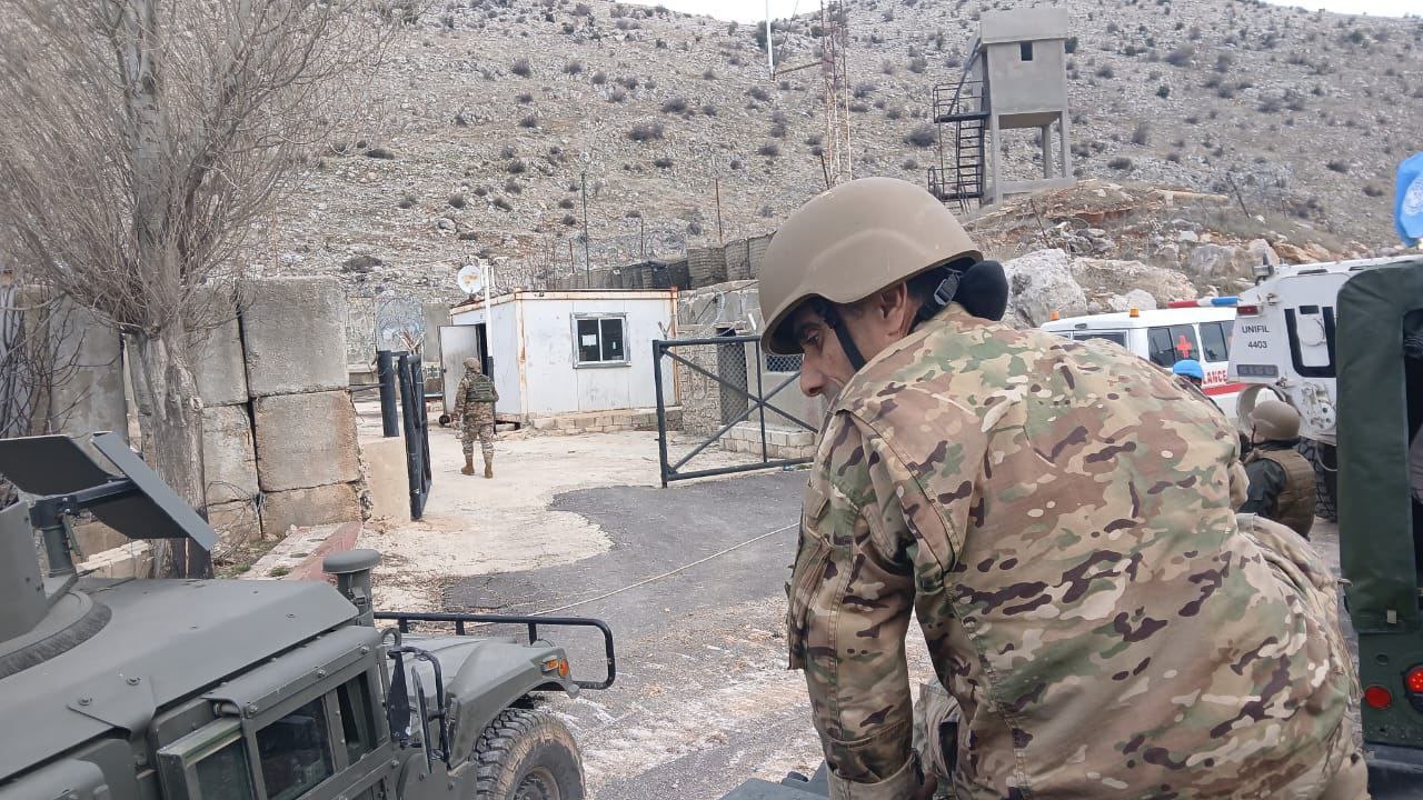 الجيش اللبناني يعيد تمركزه في موقع “حسن 2” في أطراف…