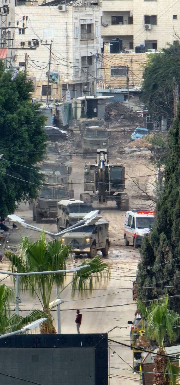 📸 جيش الاحتلال الإسرائيلي يواصل عدوانه على مدينة جنين‎ ومخيمها…