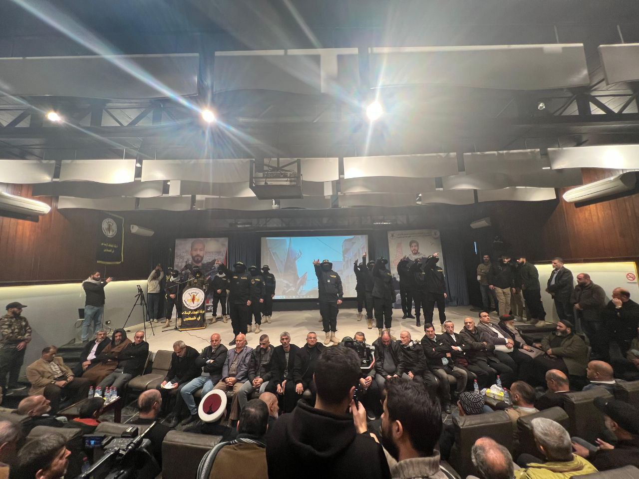 نظّمت حركة الجهاد الإسلامي في فلسطين،حفل تأبين للشهيد رواد شوقي…