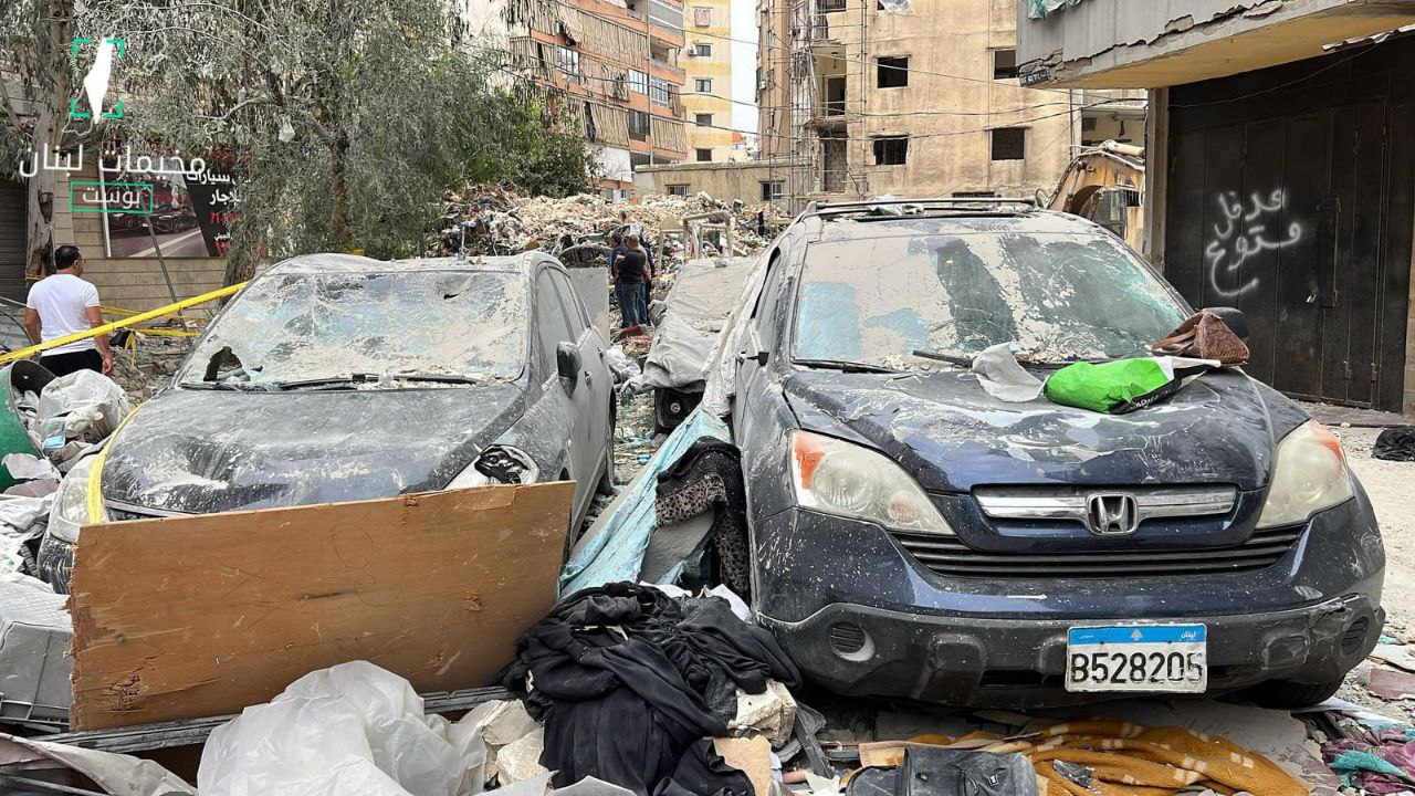 صور حصرية من مكان الاستهداف الإسرائيلي في الضاحية الجنوبية لبيروت،…