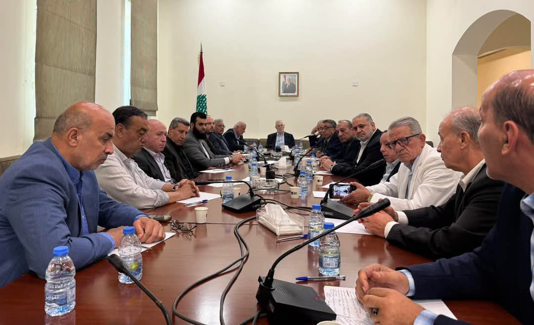 التقى رئيس لجنة الحوار اللبناني الفلسطيني، السفير رامز دمشقية، صباح…