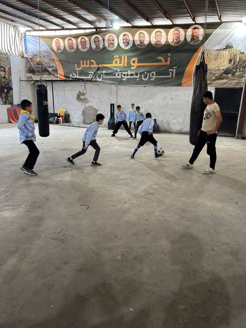 مجموعة جنين في كشافة الإسراء في مخيم عين الحلوة للاجئين…