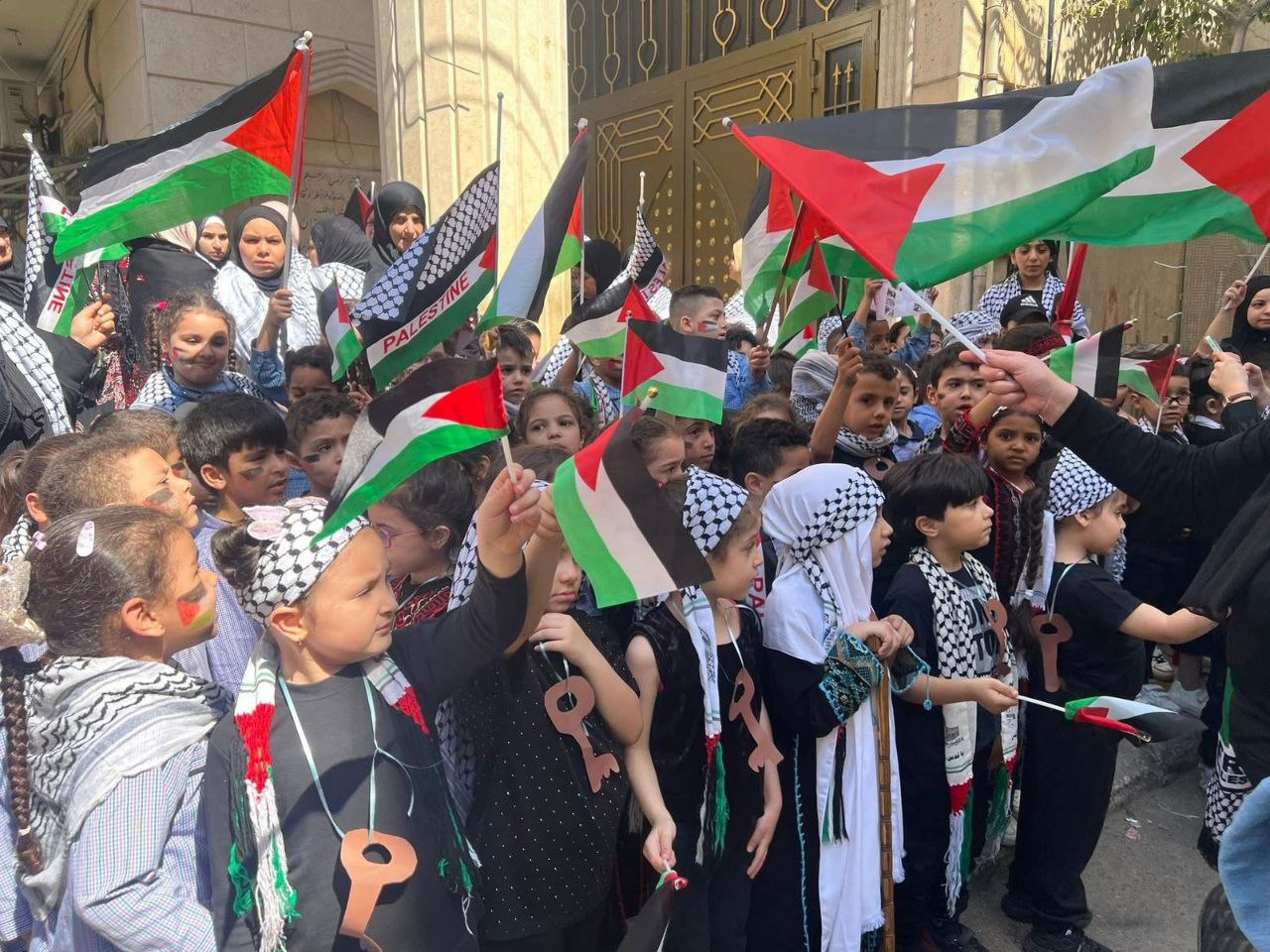 أحيت رياض الأطفال في مخيم برج البراجنة ذكرى يوم النكبة…