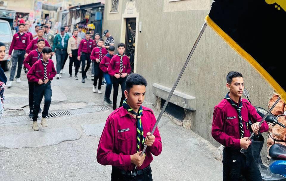 نظّم فوج الصحابيّ جعفر الطيّار في كشّافة بيت المقدس مسيرة…