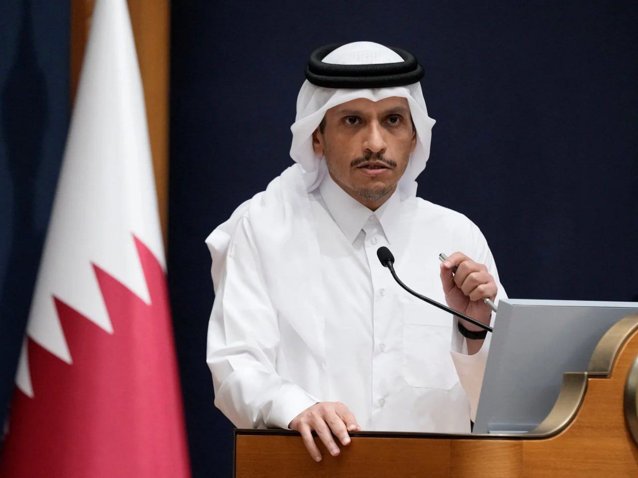 رئيس الوزراء وزير الخارجية القطري، محمد بن عبدالرحمن:
– حاولنا منذ…