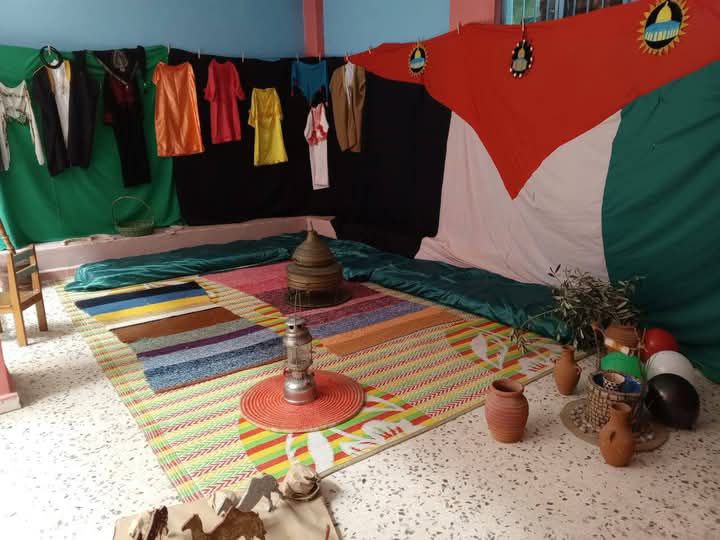 نظّم مركز أطفال فلسطين معرضا للأشغال اليدوية والأكلات التراثية، في…