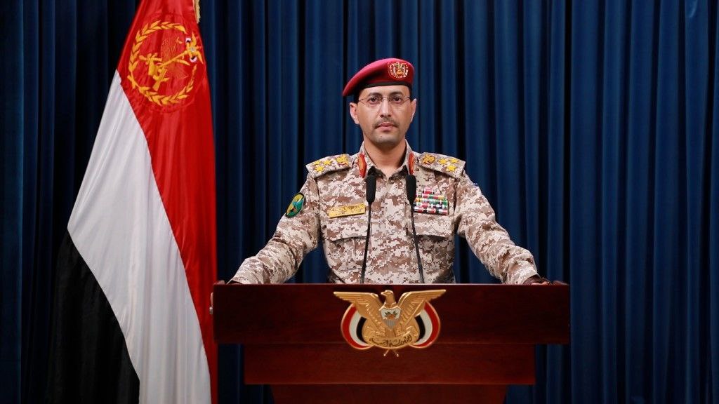 🔴 الناطق باسم القوات المسلحة اليمنية، العميد “يحيى سريع”:
ـ قصفنا…