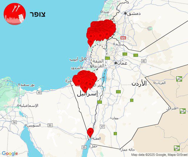 عاجل || صفارات الإنذار لا تتوقف في شمال فلسطين المحتلة…