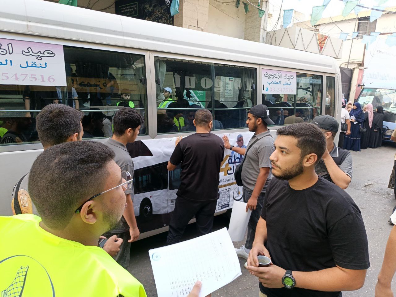 من مشروع الرابطة حدك ” مخيم عين الحلوة” لتأمين النقليات…