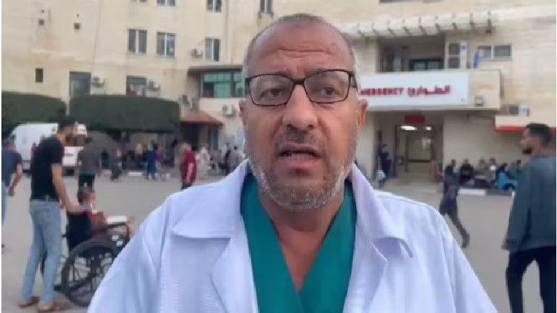 🚨 المتحدث باسم مستشفى شهداء الأقصى “خليل الدقران”:

“أصبحنا في مشافي…