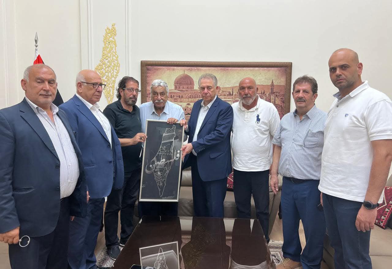 زيارة وداع للسفير أشرف دبور من الجمعيات اللبنانية والفلسطينية بعد…