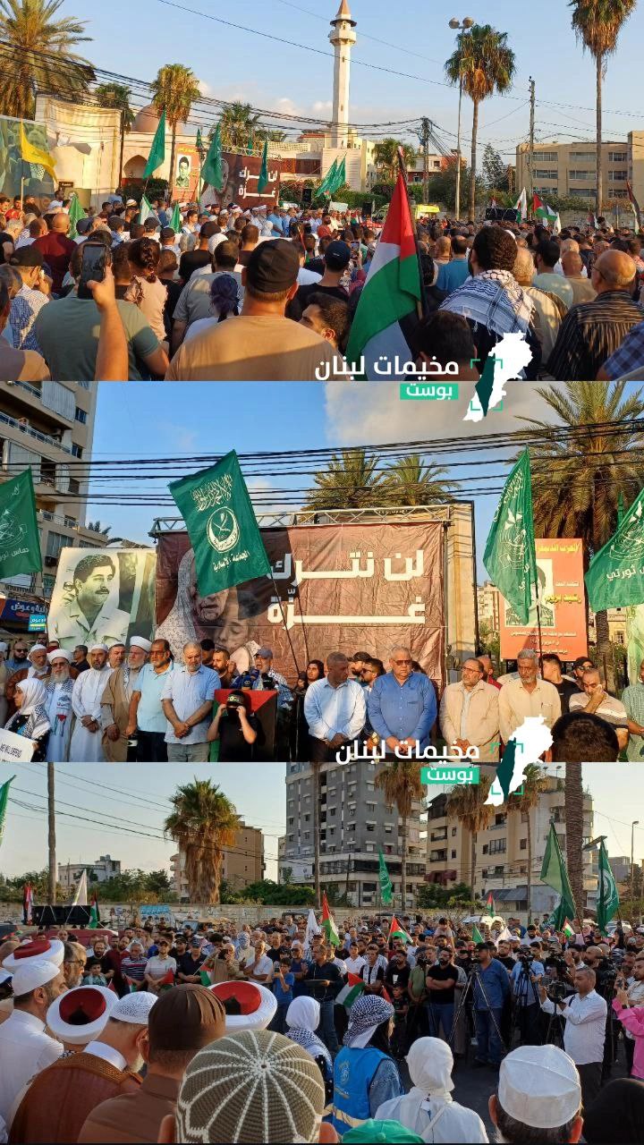 🔴 وقفة شعبية حاشدة في مدينة صيدا جنوبي لبنان دعماً…