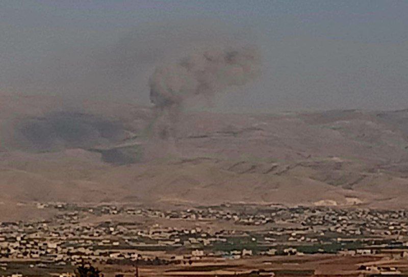 الطيران الحربي الإسرائيلي أغار مجددًا على منطقة الجرمق جنوب لبنان