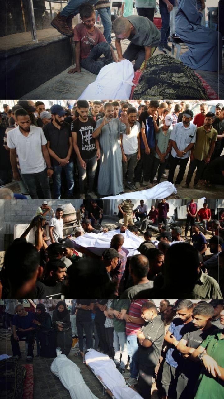 🔴 تشييع عدد من الشهداء من منتظري المساعدات الغذائية وعناصر…