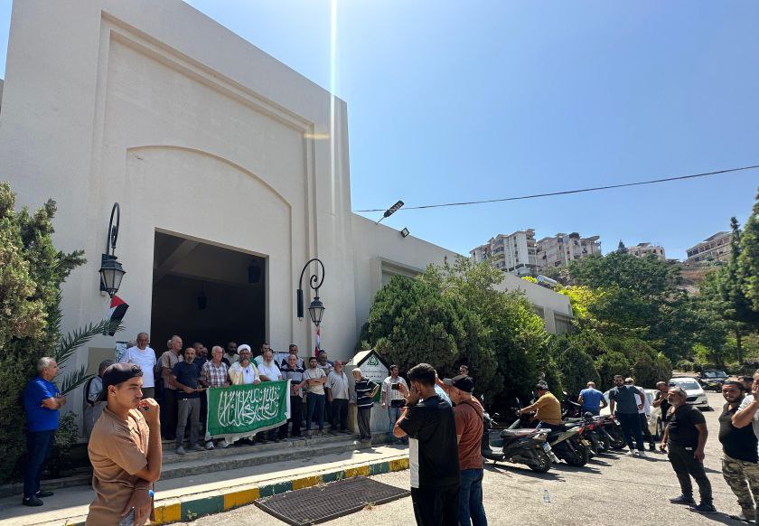 وقفة تضامنية مع أهلنا في غزة عقب صلاة الجمعة في…