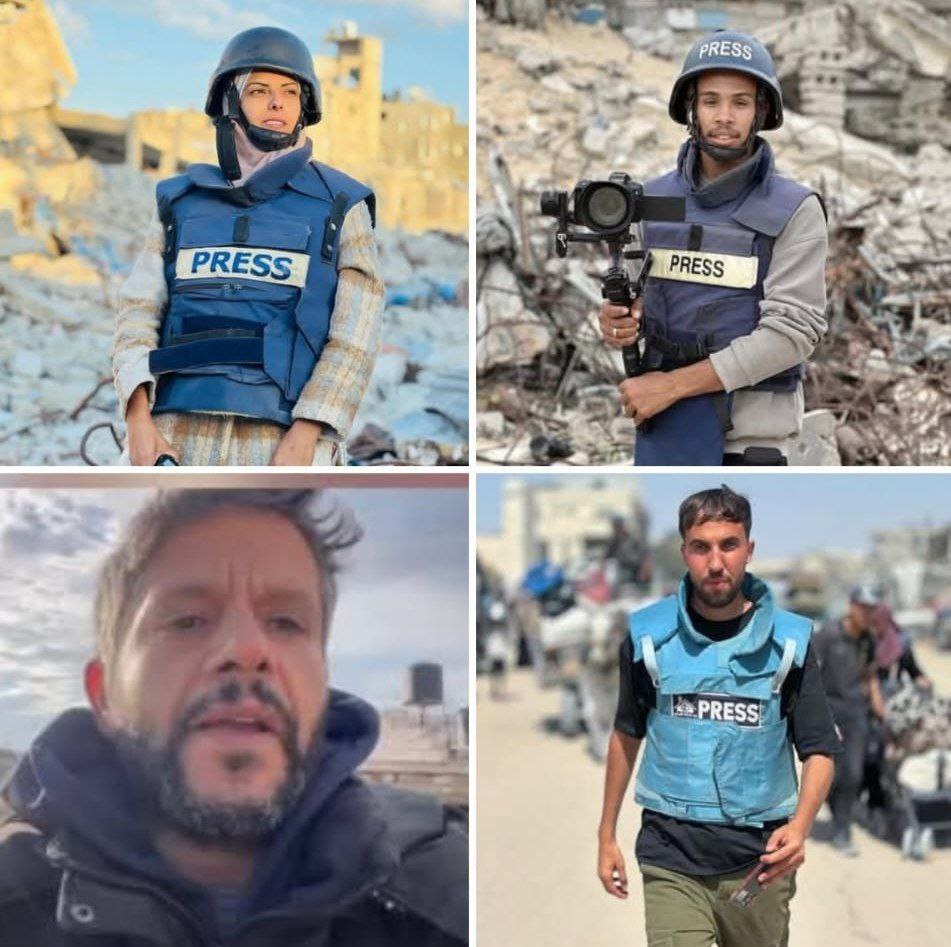 14 شهيداً بينهم مصور الجزيرة محمد سلامة والمصوران حسام المصري…