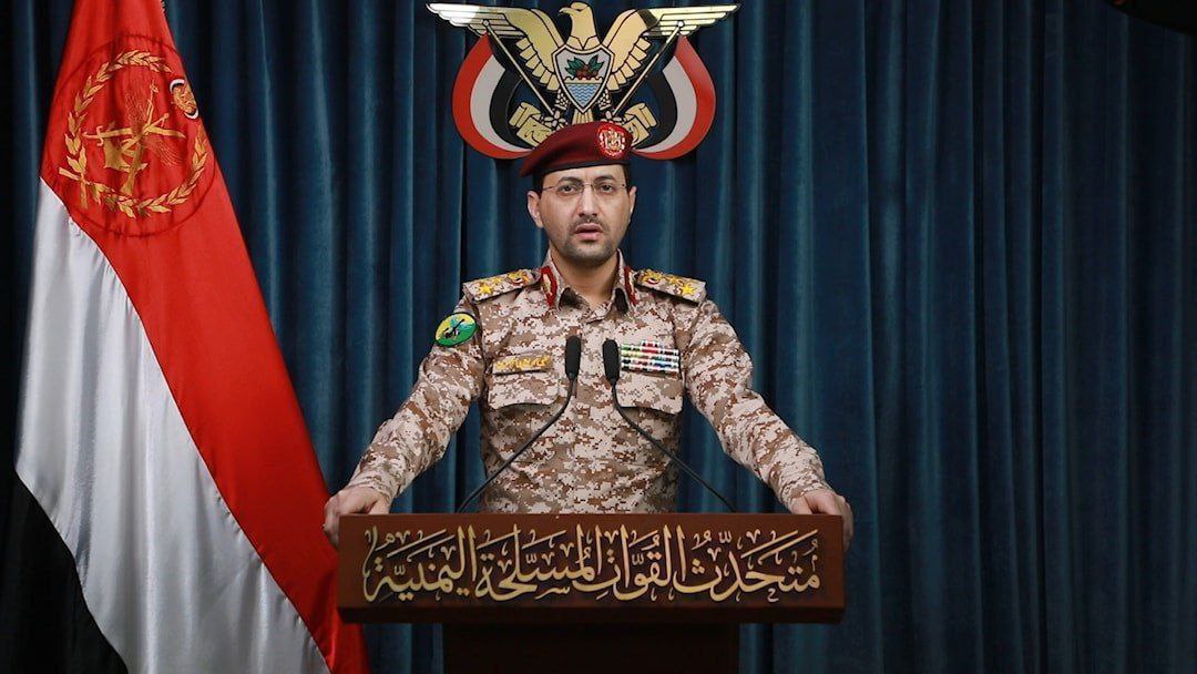 المتحدث العسكري باسم جماعة “أنصار الله” اليمنية، يحيى سريع:

– ننفي…