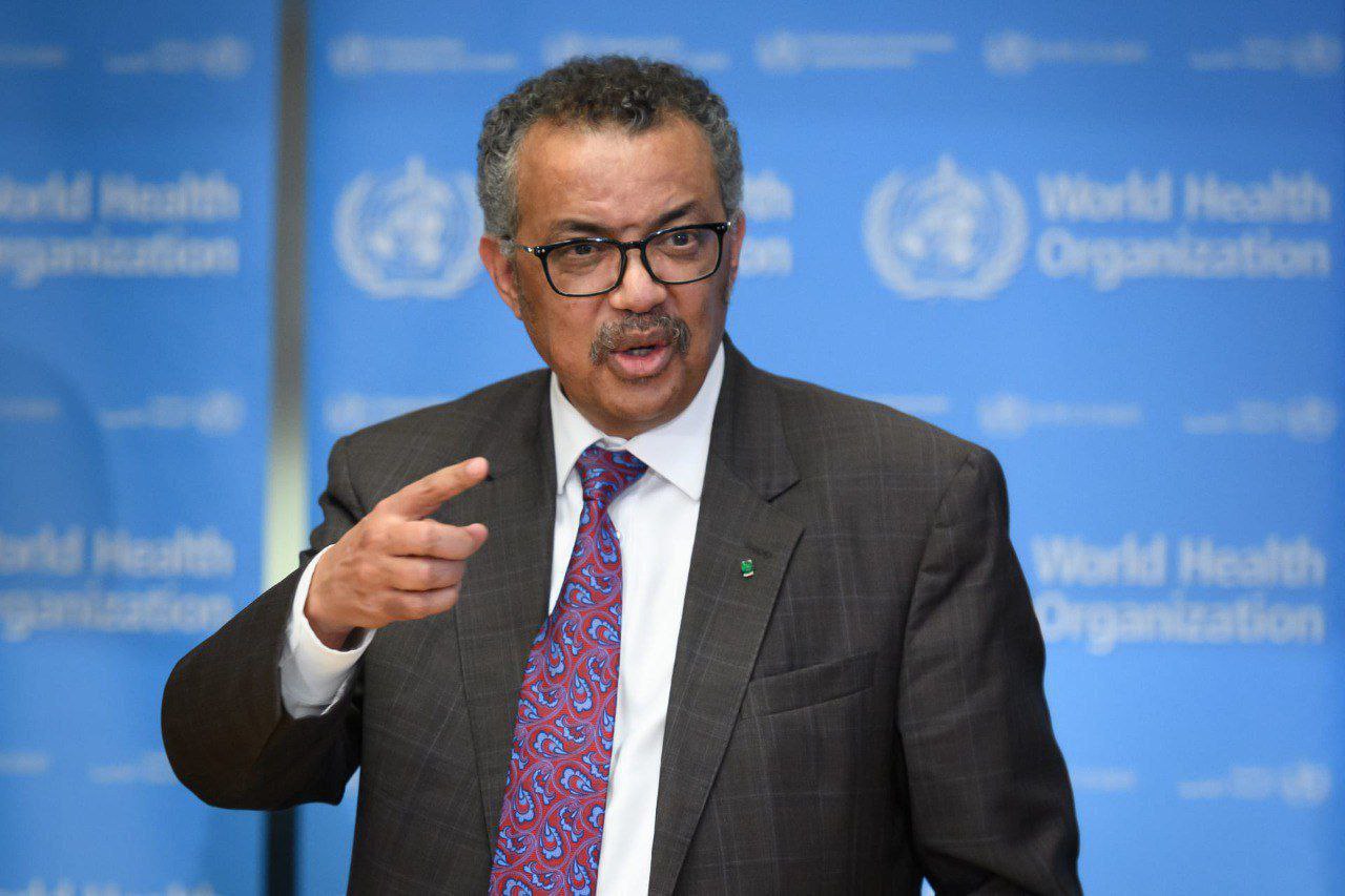 المدير العام لمنظمة الصحة العالمية، تيدروس أدهانوم: 

– التوغل العسكري…