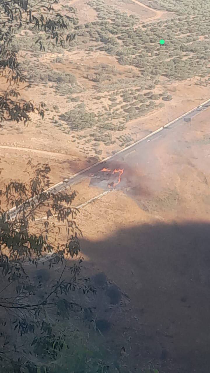 استهداف رابيد على كوع عين القصب – طريق الخردلي جنوب…