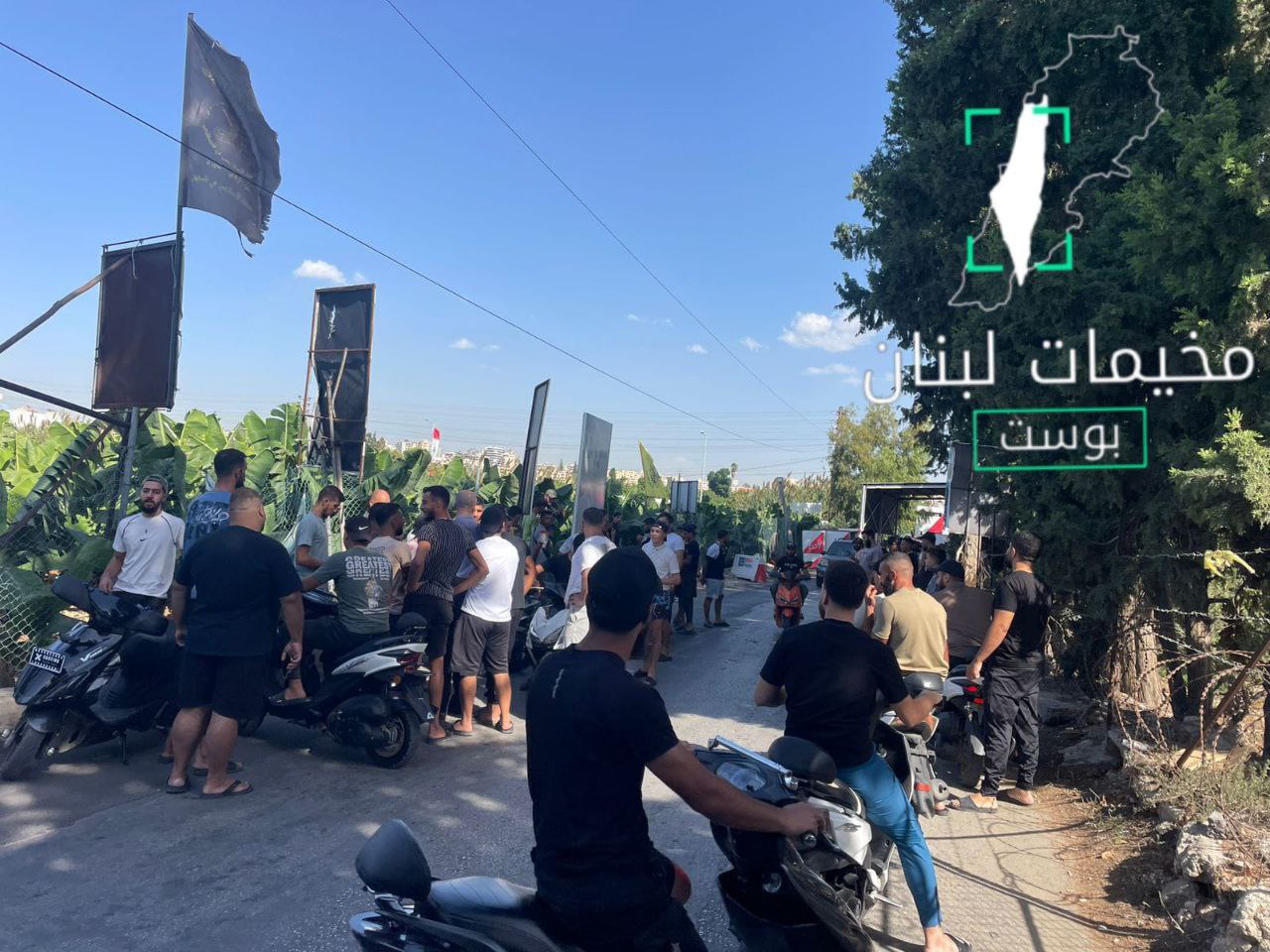 اعترض عدد من شباب مخيم الرشيدية  جنوب لبنان على…