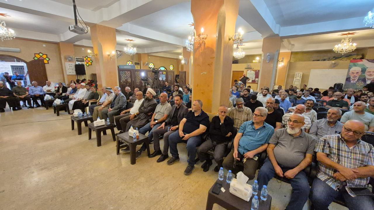 نظّمت حركة المقاومة الإسلامية حماس لقاءً وطنياً في سبلين …