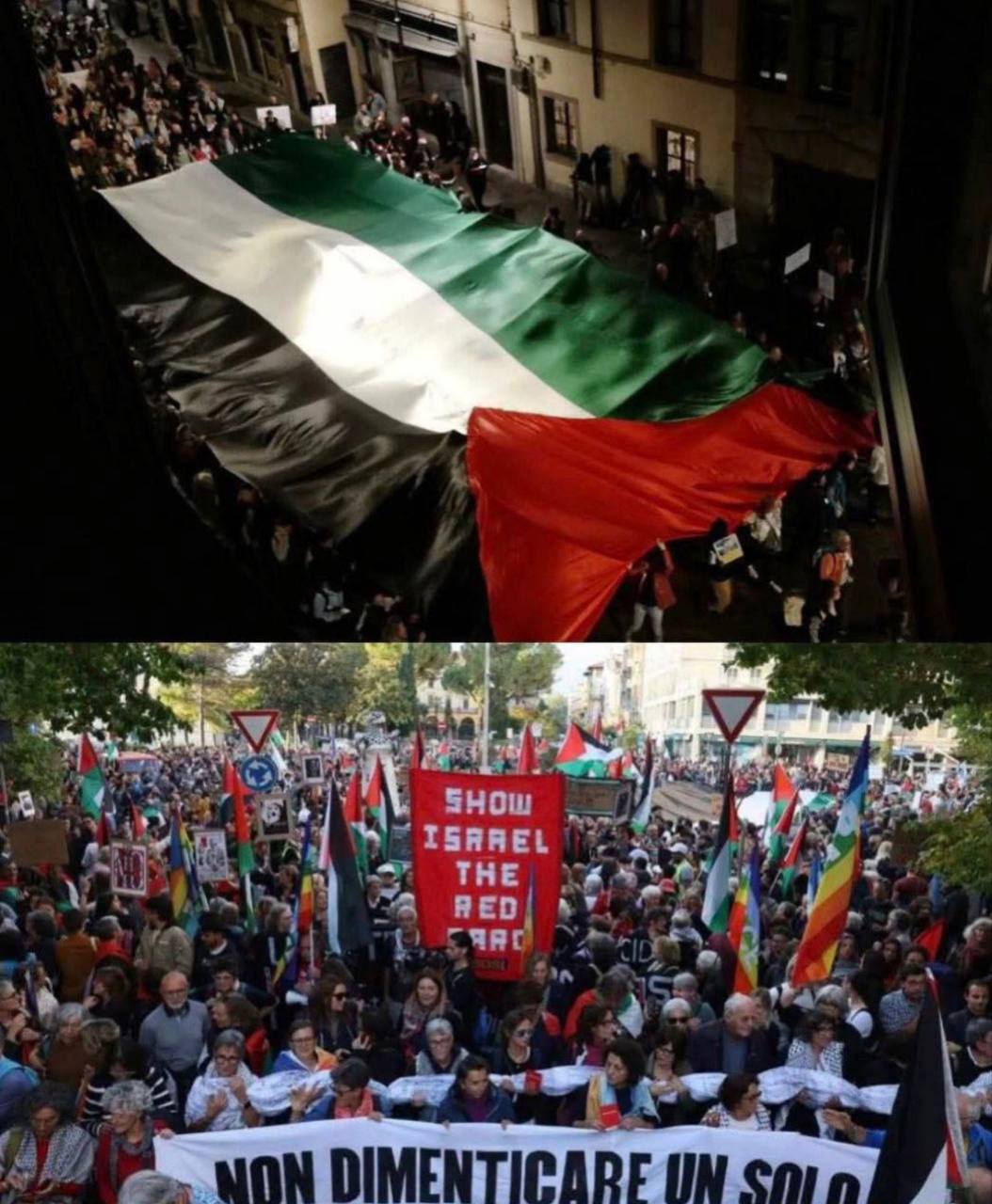 الشرطة الإيطالية شددت من إجراءاتها الأمنية…
متظاهرون يواصلون الاحتجاجات قرب ملعب…