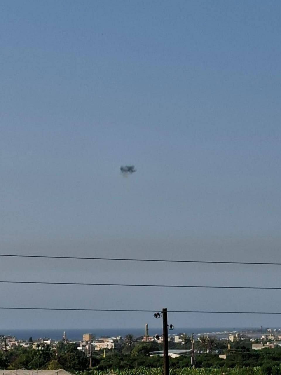 الصوت الذي تم سماعه في مدينة صور وضواحيها ناتج عن…