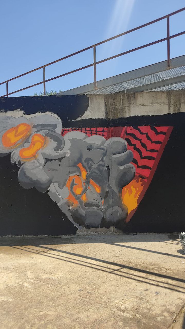 🔴 في العاصمة الإسبانية مدريد، عرض الفنان الفلسطيني ياسر أبو…