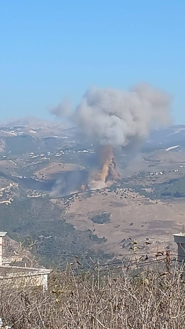 عاجل || غارات صهيونية على الجبال المحيطة ببلدة الجرمق ومنطقة…