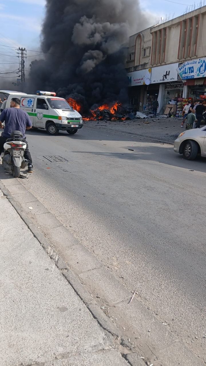 عاجل || غارة صهيونية تستهدف سيارة في بلدة الشرقية جنوبي…