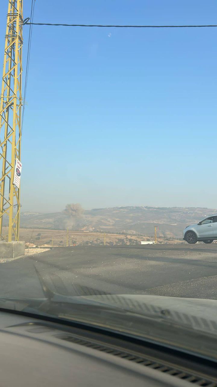 الدوي الذي سمع الآن ناتج عن تفجير للجيش اللبناني في…