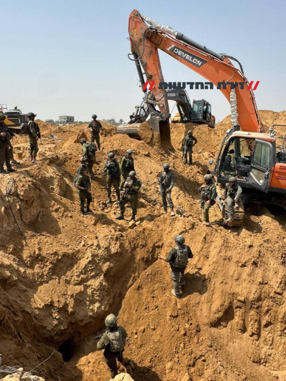 وسائل إعلام عبرية تنشر صورة لجزء من الحفريات التي أجراها…