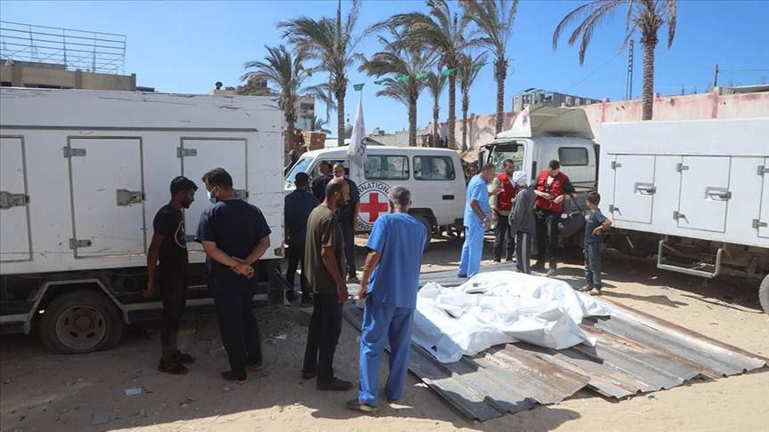 ضمن صفقة التبادل.. وصول جثامين 15 شهيدا إلى وسط قطاع…