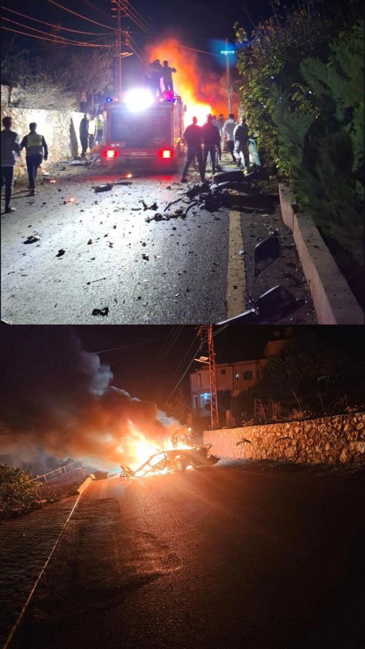 🚨 شهيد في غارة شنّتها مسيّرة صهيونية على بلدة المنصوري…