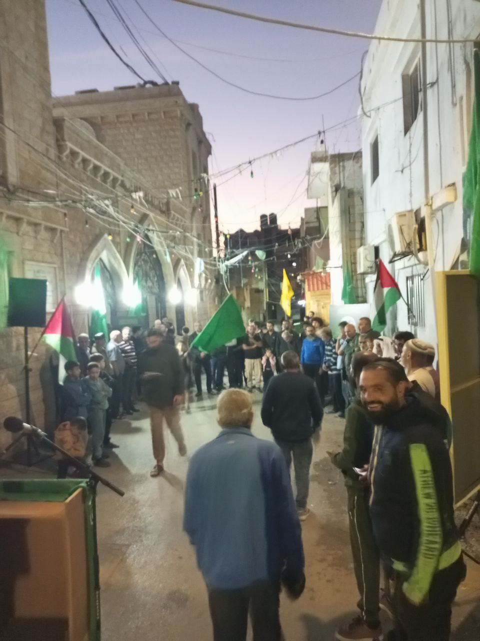 وقفة في مخيم الرشيديّة للاجئين الفلسطينيين في مدينة صور جنوب…