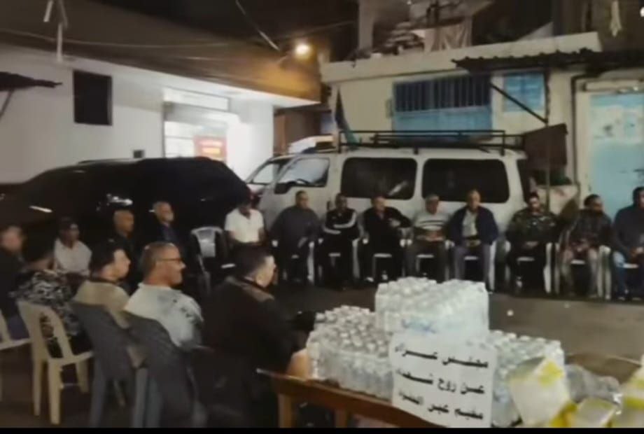 شباب مخيم برج الشمالي في مدينة صور يقيمون مجلس عزاء…