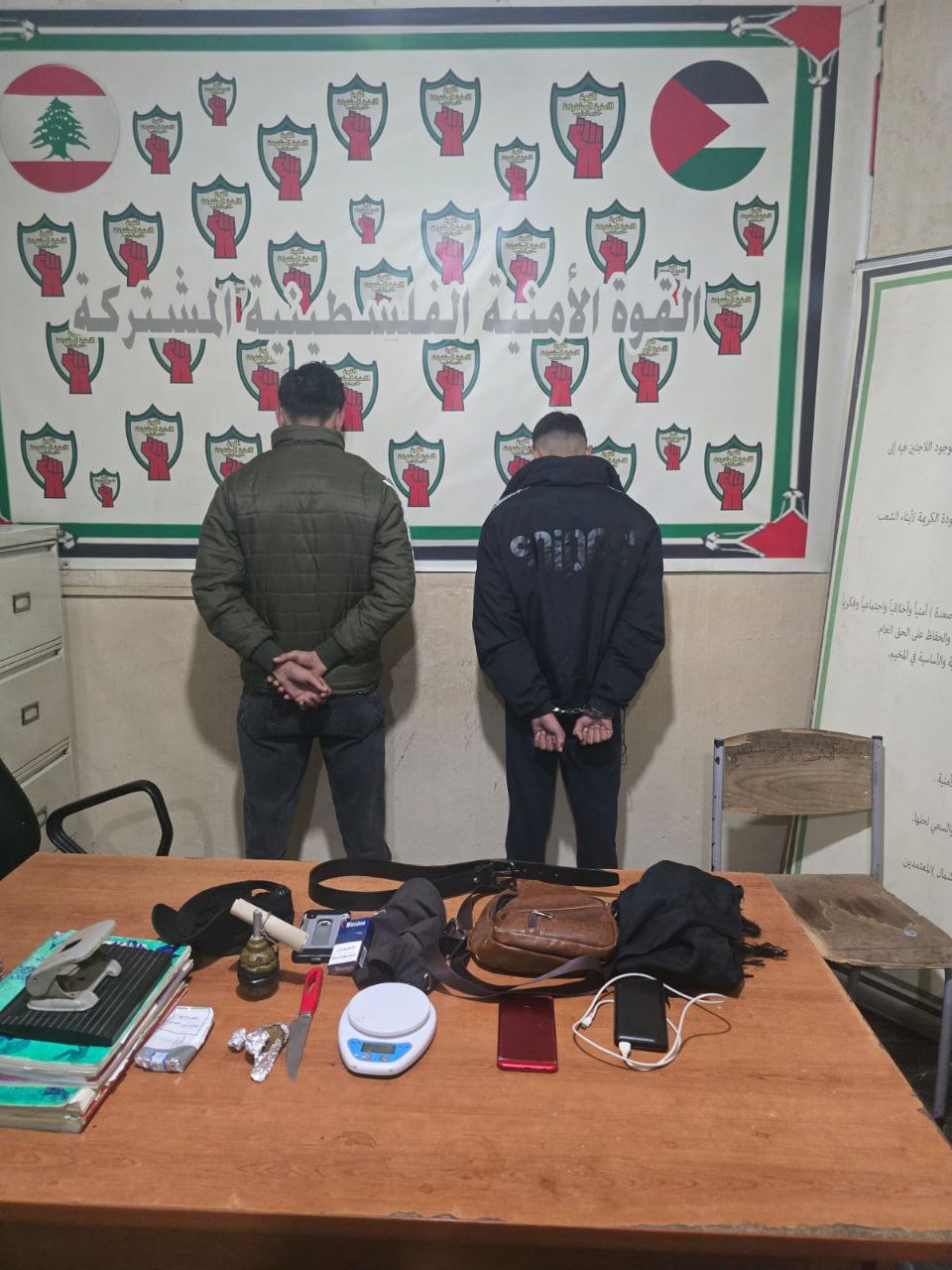 سلّمت القوّة الأمنيّة المشتركة في مخيم البداوي شمال لبنان اليوم…