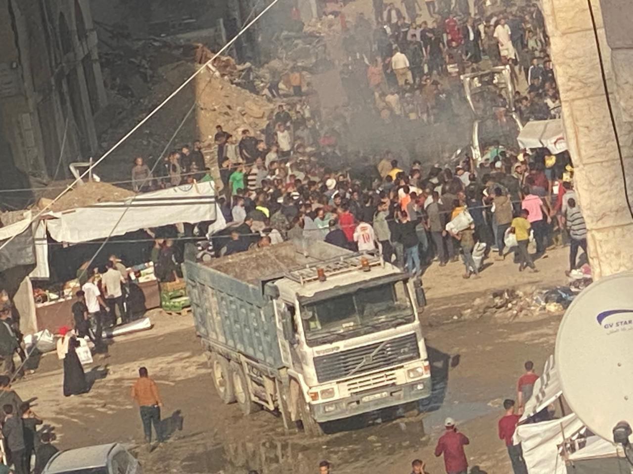 🔴خروقات صهيونية مستمرة لوقف إطلاق النار في غزة.. صورة من…