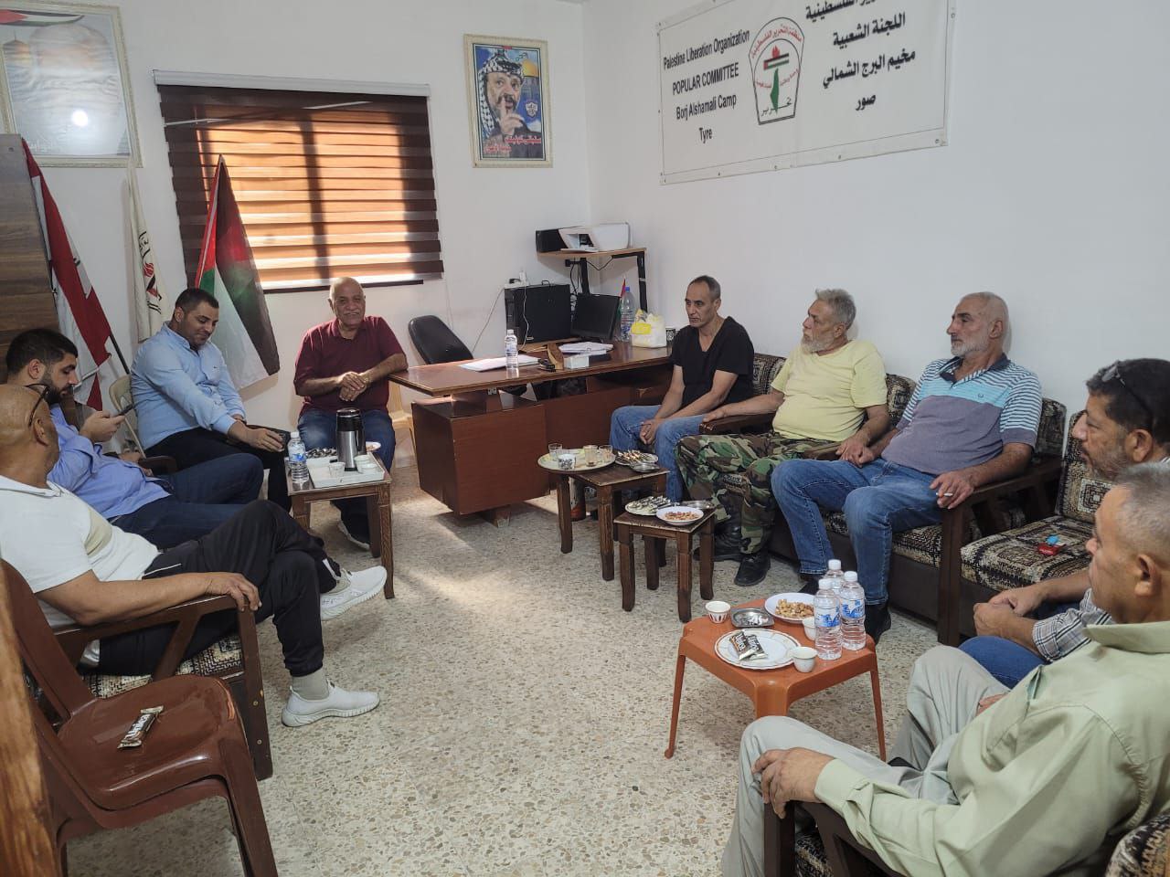 استقبلت اللجنة الشعبية في مخيم البرج الشمالي رئيس بلدية البرج…